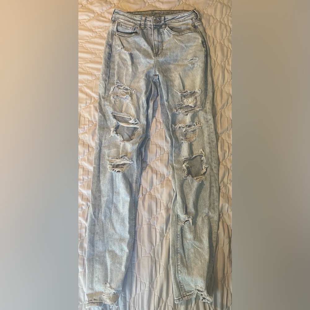 American Eagle Outfitters Light Blue Stretch Jeans